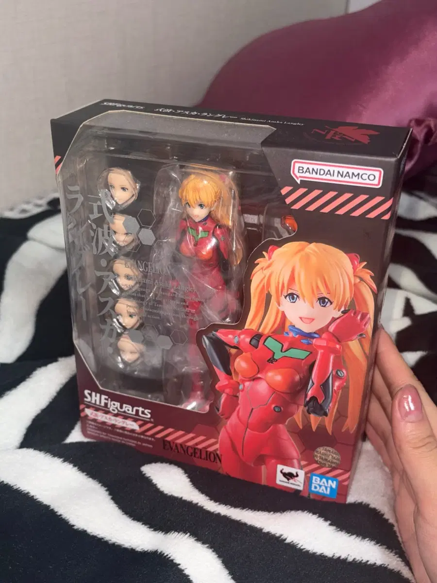 미개봉 반다이 SHFiguarts 에반게리온 아스카 피규어
