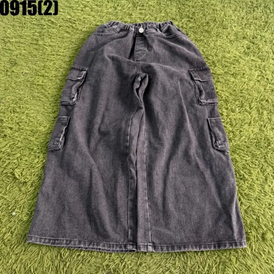 카고 데님 팬츠 블랙 0915