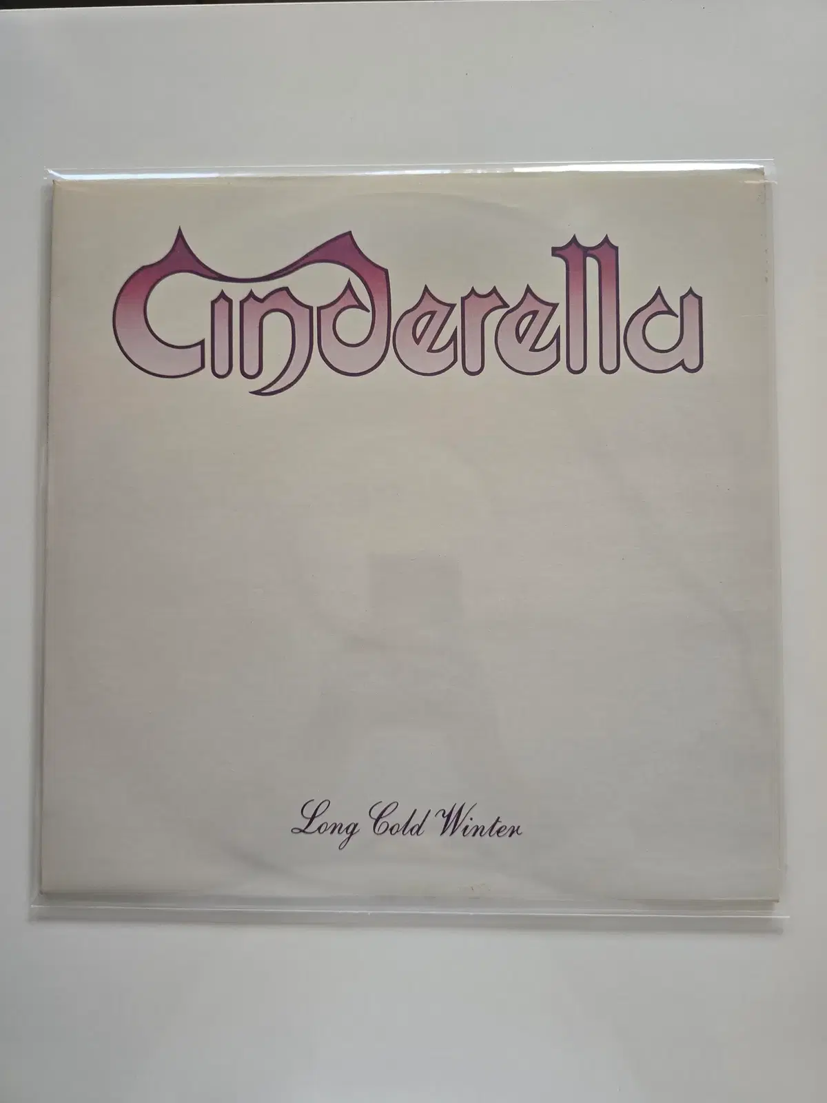 Cinderella 신데렐라 LP / Long Cold Winter/NM,MINT/가사지