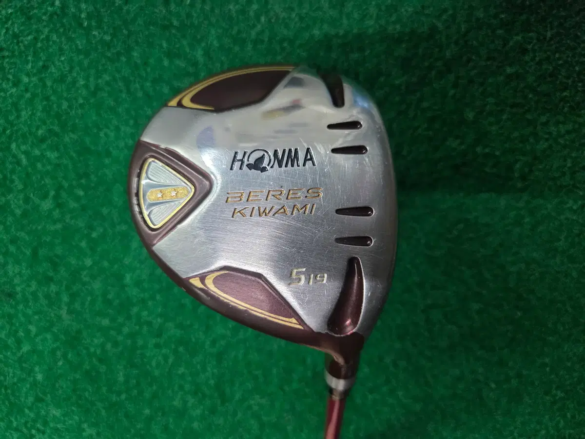 한국정품 여성용 HONMA 혼마 베레스 키와미4 5번 19도 우드