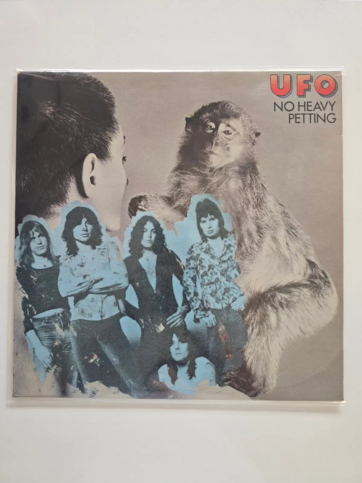 UFO 유에프오 LP / No Heavy Petting/EX+,NM/가사지