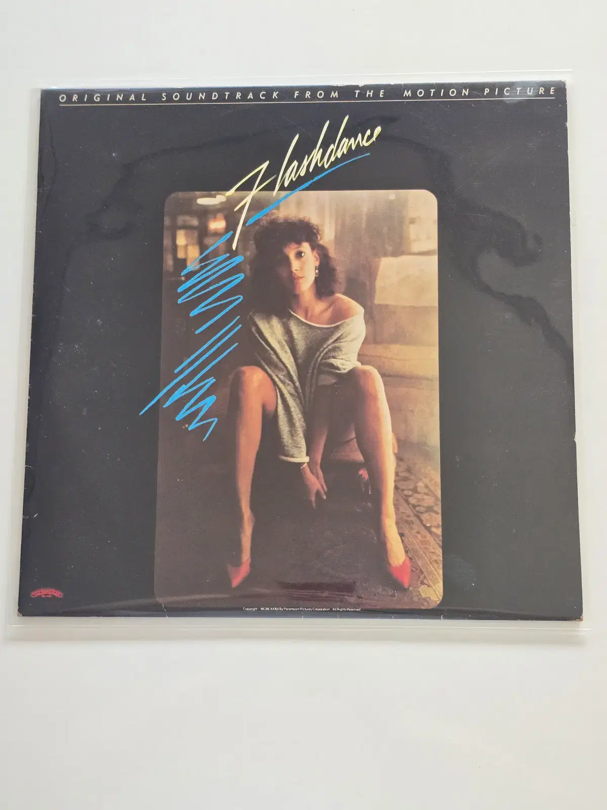 Flashdance OST LP/EX잔기스많으나 소리좋음/가사지