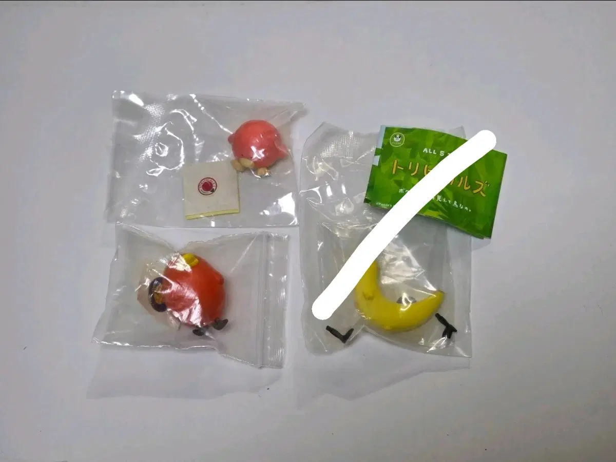 트로피칼 버드 가챠 새 복숭아 애플망고 트로피컬 피규어
