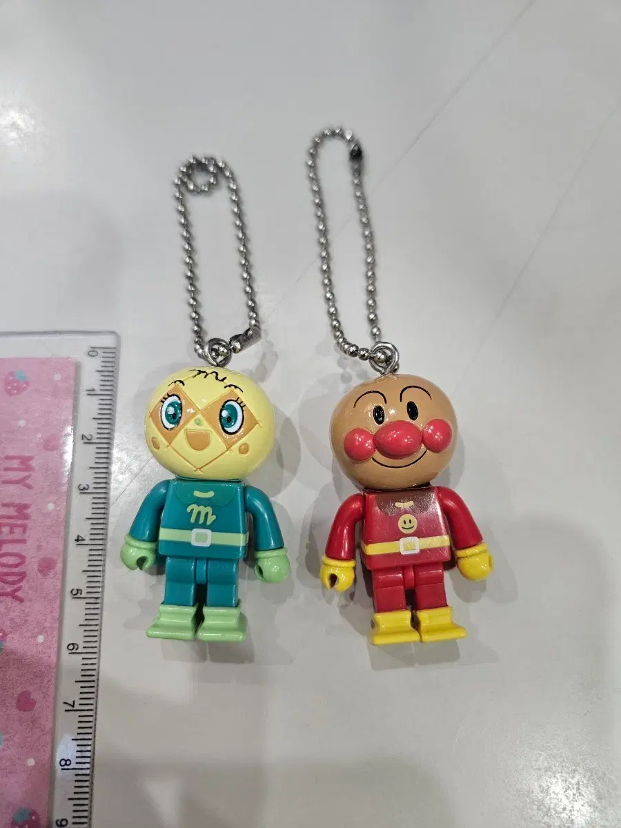 호빵맨 메론빵맨 고전키링 일괄 레고키링
