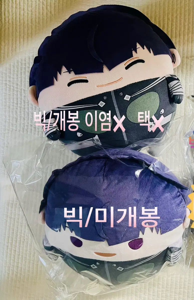 일괄)괴수8호 호시나 빅 후와1.2탄 누이 인형 굿즈