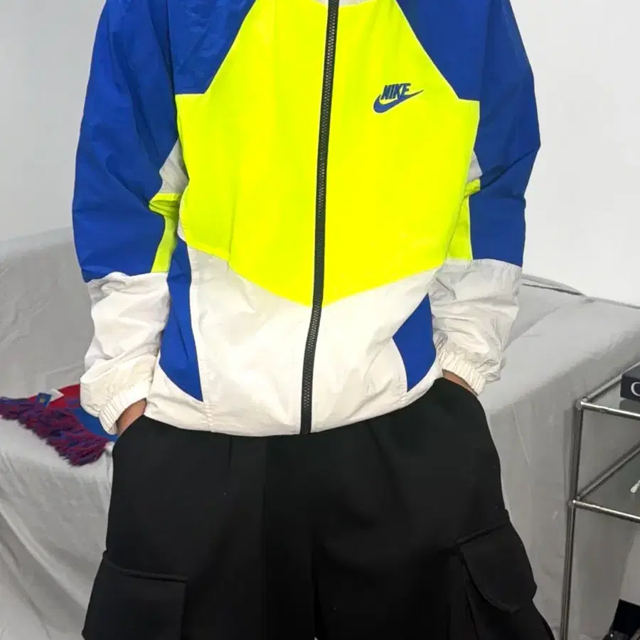 나이키 윈드러너 칵테일 후드 바람막이 M