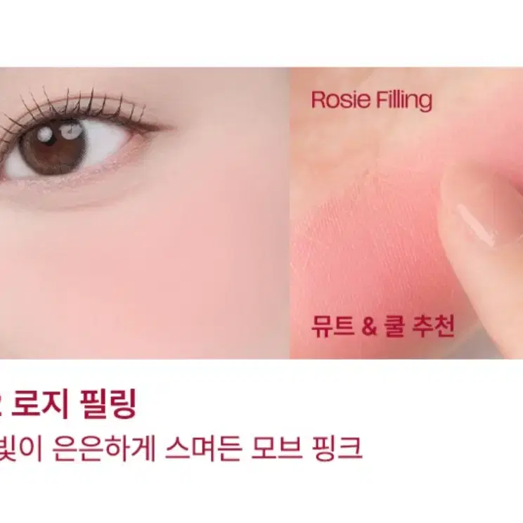 새상품 팁토우 블러리 퓨레 블러셔 Z02 로지 필링