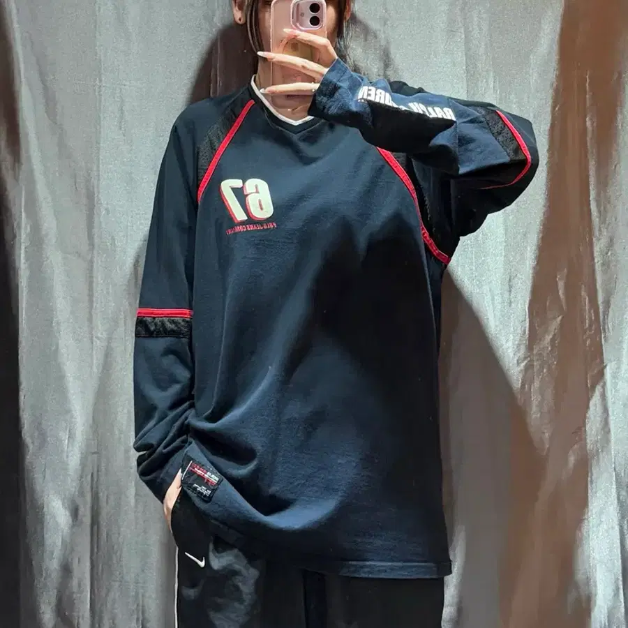 M POLO 폴로랄프로렌 폴로 진 67 블랙 롱슬리브