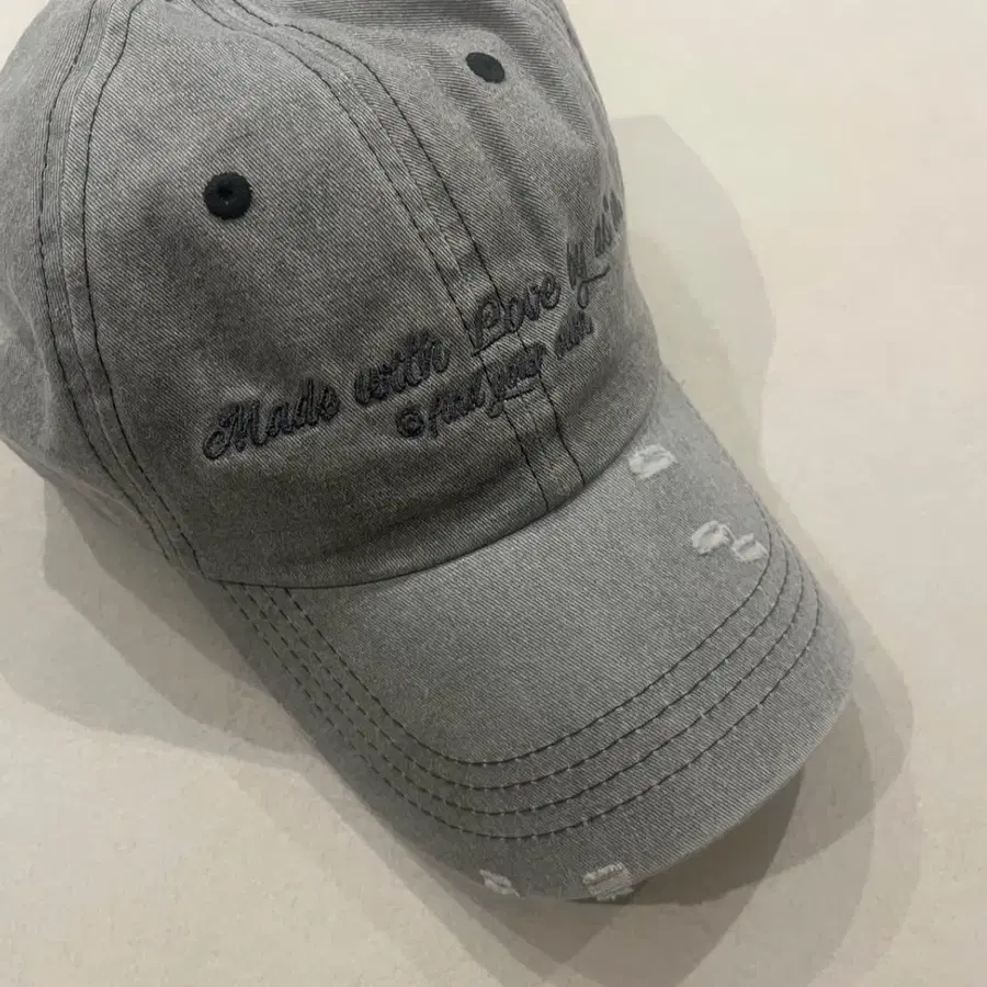 ASON 애즈온 LOVE BALL CAP / GRAY