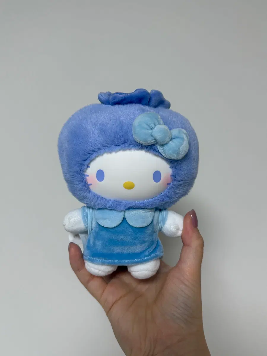 탑토이 헬로키티 프루티 파라다이스 인형 키링 블루베리