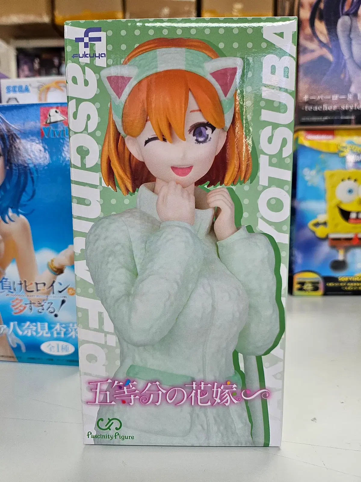 [무료배송]후쿠야 Fascinity Figure 고양이 귀 후드 나카노 요츠바 피규어