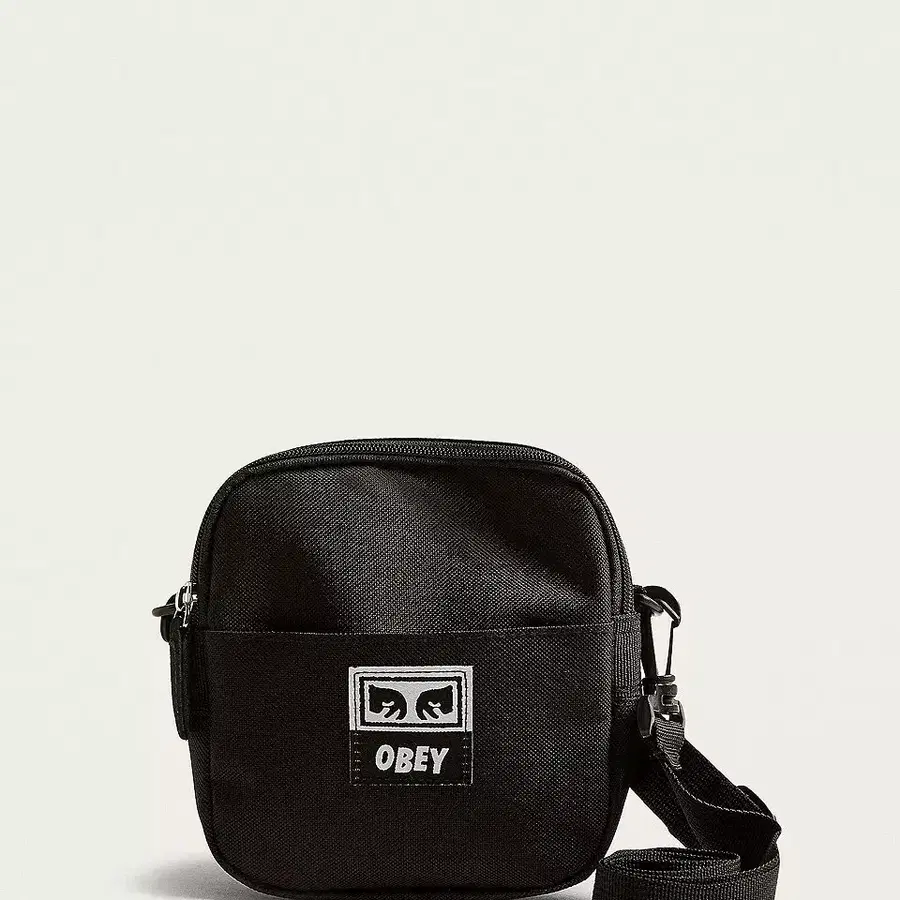 오베이 스몰 숄더백 블랙 OBEY Dropout Traveller Black Shoulder Bag