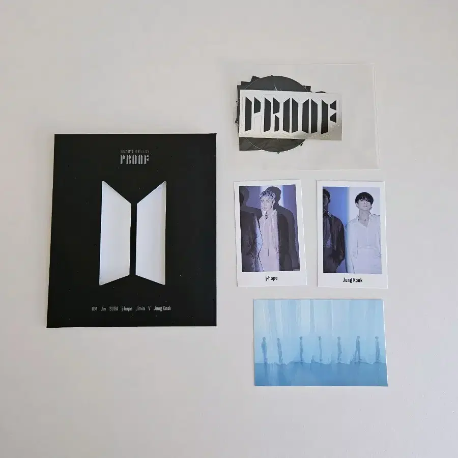 프루프 전시회 럭드 호석 정국 포카 방탄 bts poca pc 럭키드로우