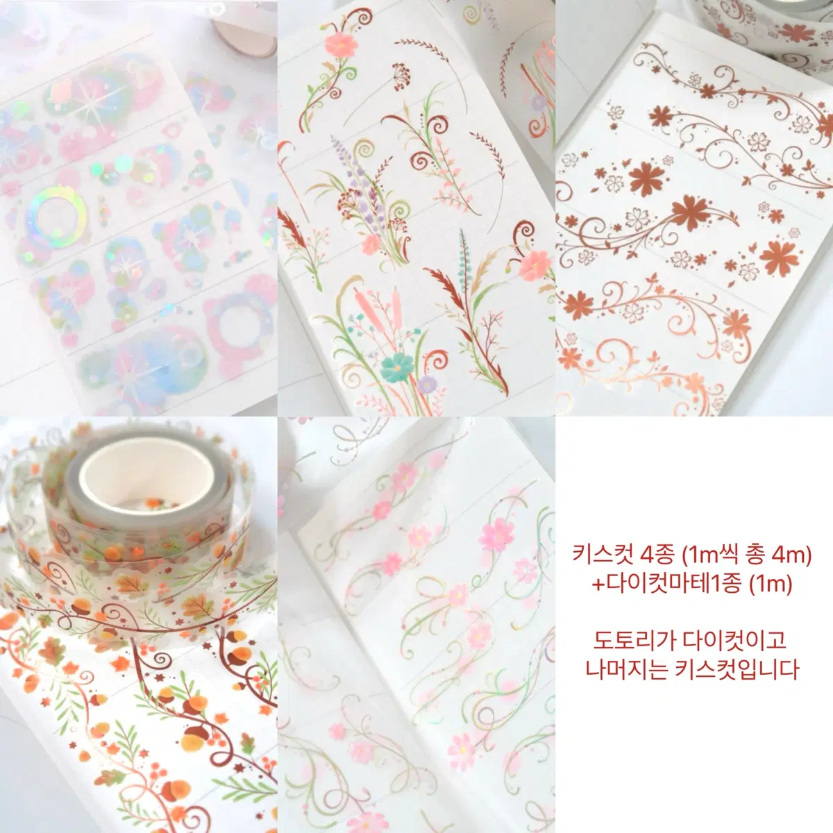 1m*5 펄리버튼 5종 가을신상 키스컷 마테