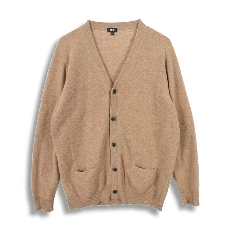유니클로 (MEN - XL) 울 100% 니트 가디건