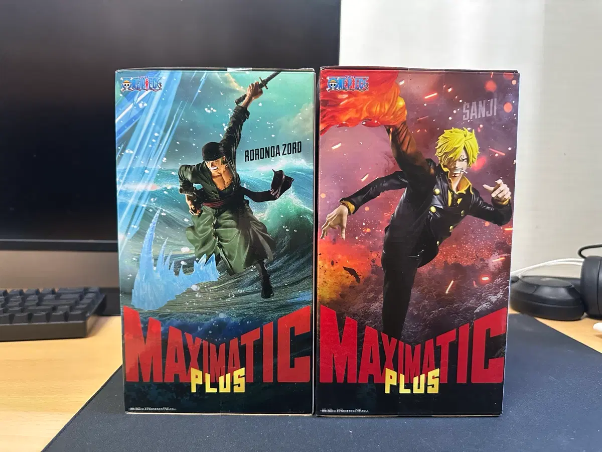 (미개봉)조로,상디 MAXIMATIC PLUS 피규어