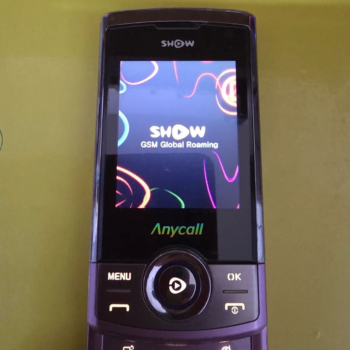 파스텔폰 sph-w5300 (kt-2309) 피처폰 효도폰 공부폰