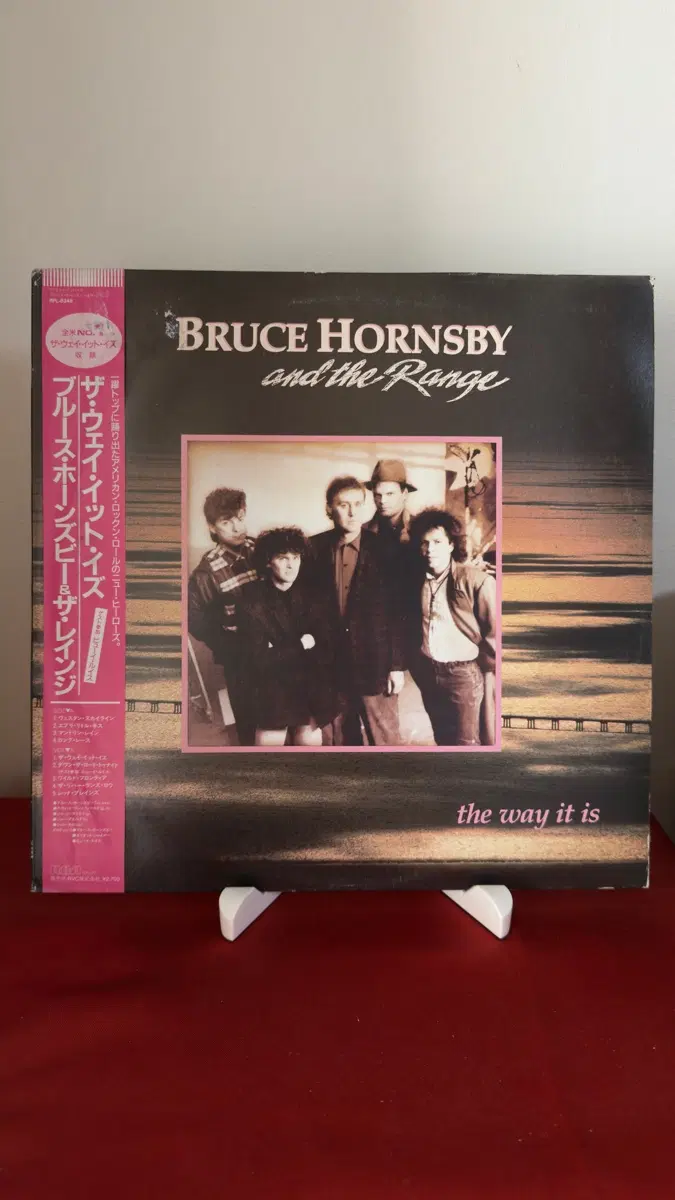(록, 브루스 혼스비 앤 레인지 데뷔LP, 민트급알판)Bruce Hornsby And The Range - The Way It Is