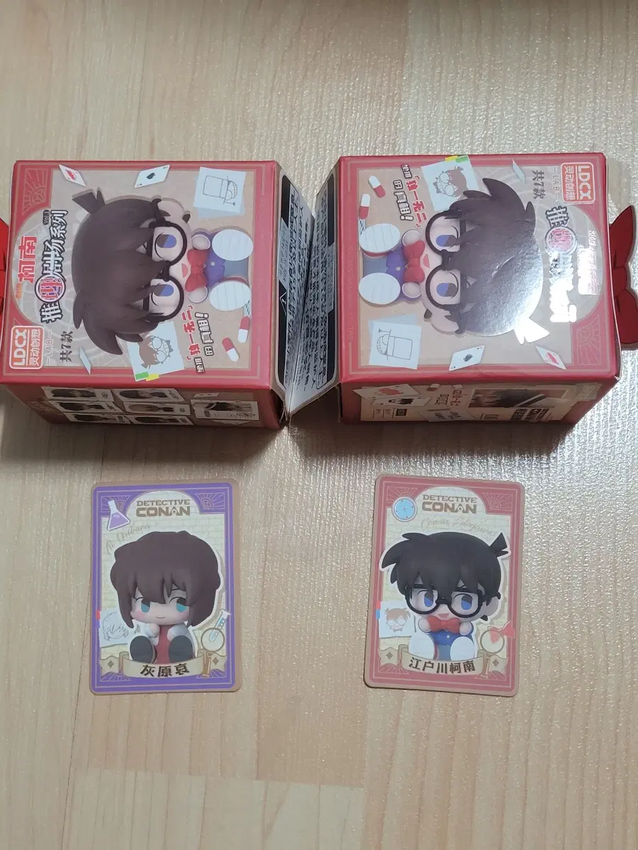 명탐정 코난 피규어 코난,하이바라 아이(장미)