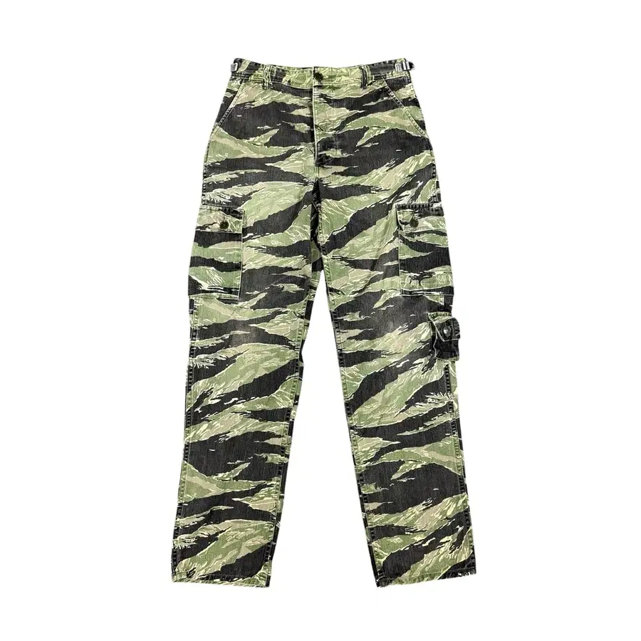 빈티지 80s/90s 타이거카모 팬츠 Tiger Camo Pants