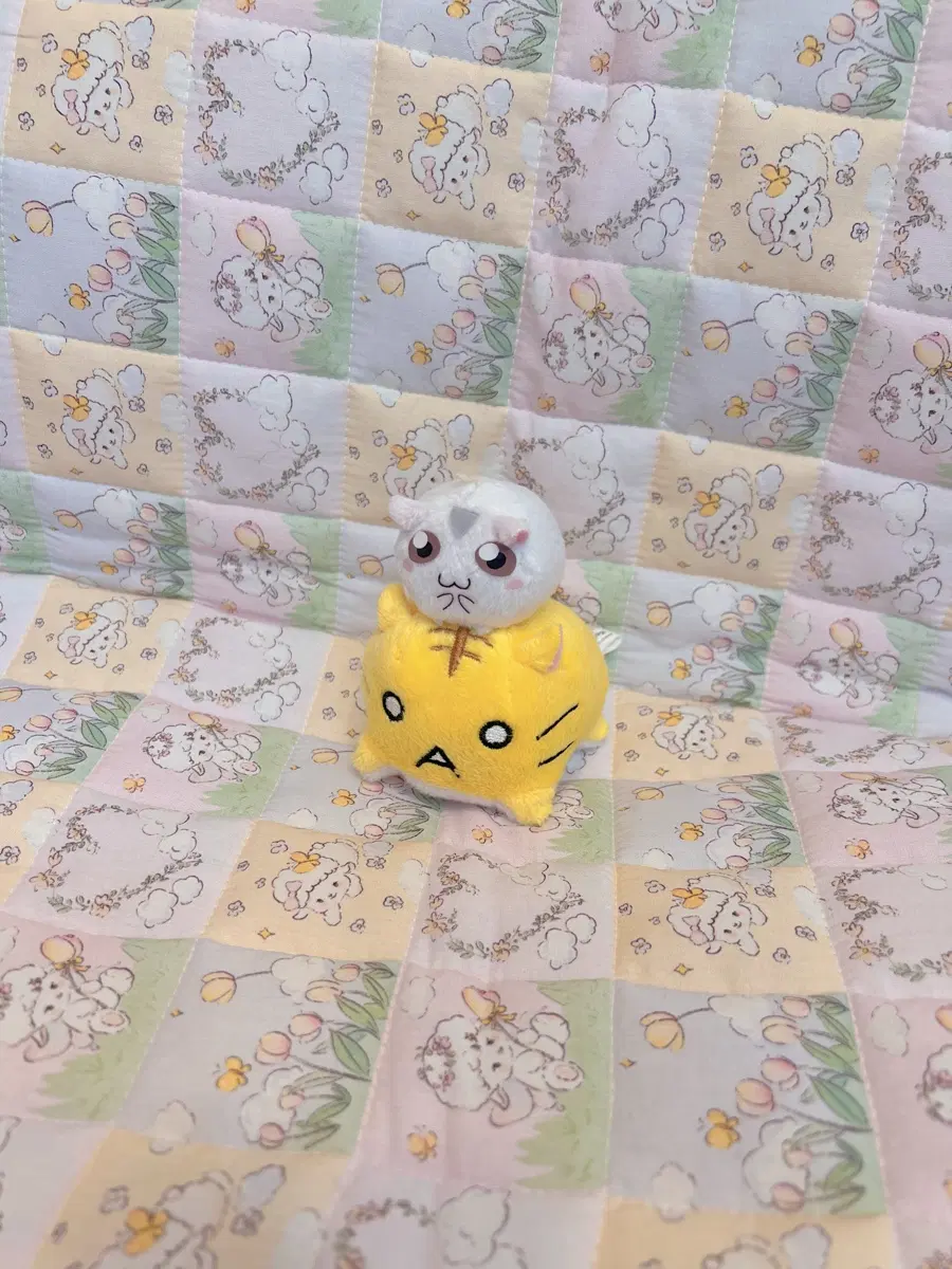 고전 고양이 인형 포요포요관찰일기 호랑이 무늬냥 햄스터 빈티지인형