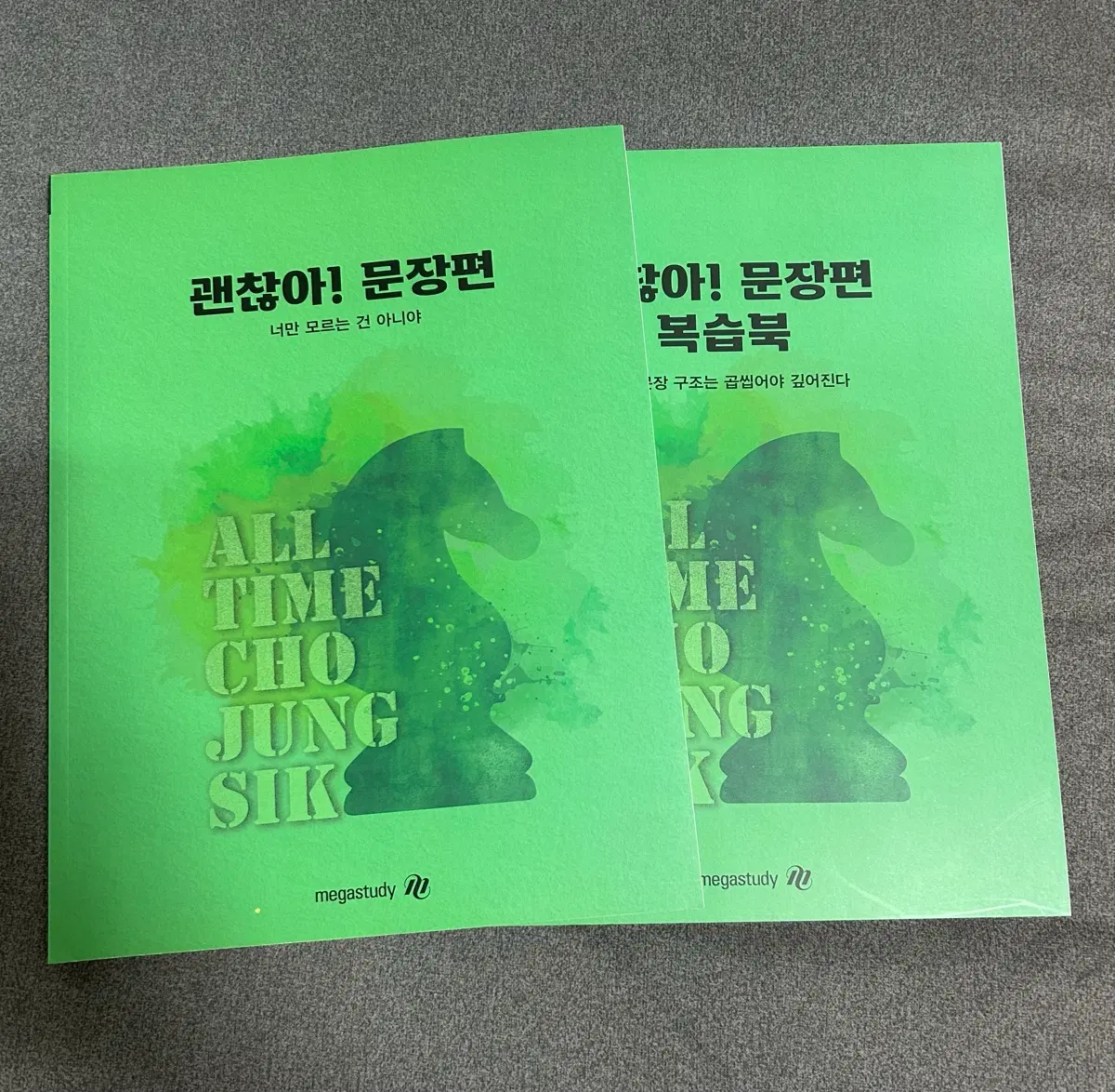 메가스터디 조정식 괜찮아! 문장편 교재 2027