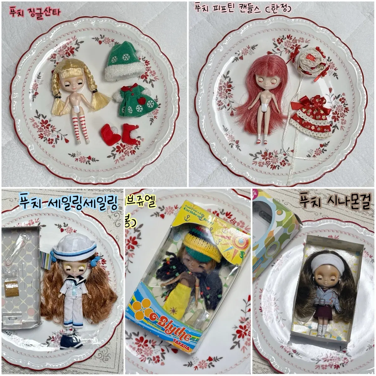 푸치브라이스 *피프틴캔들스 징글산타 세일링 카리브쥬엘 시나몬걸*