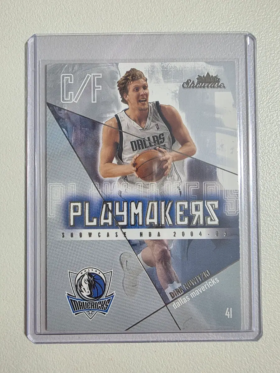 2004-05 nba 덕 노비츠키 플리어 쇼케이스 카드 댈러스매버릭스