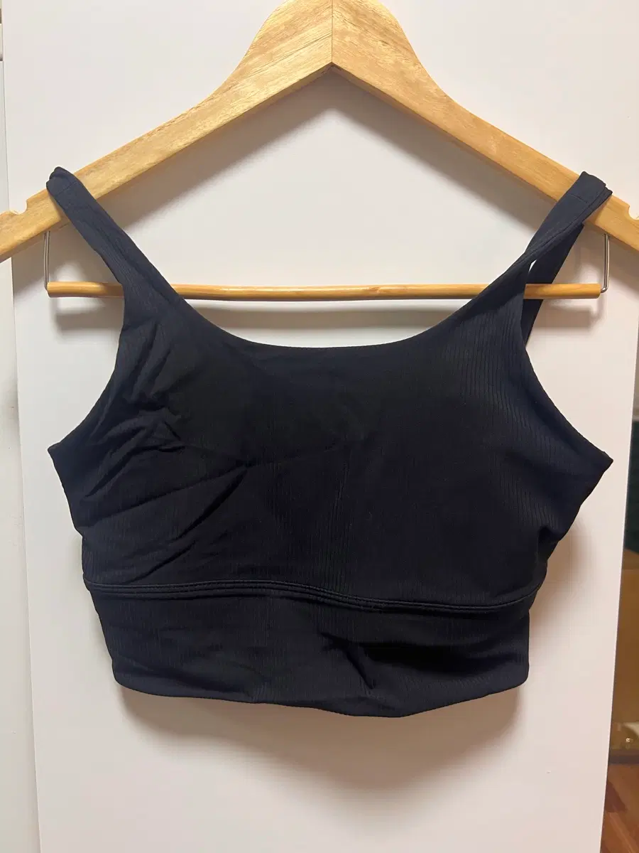 블랙 스포츠 브라 NIKE