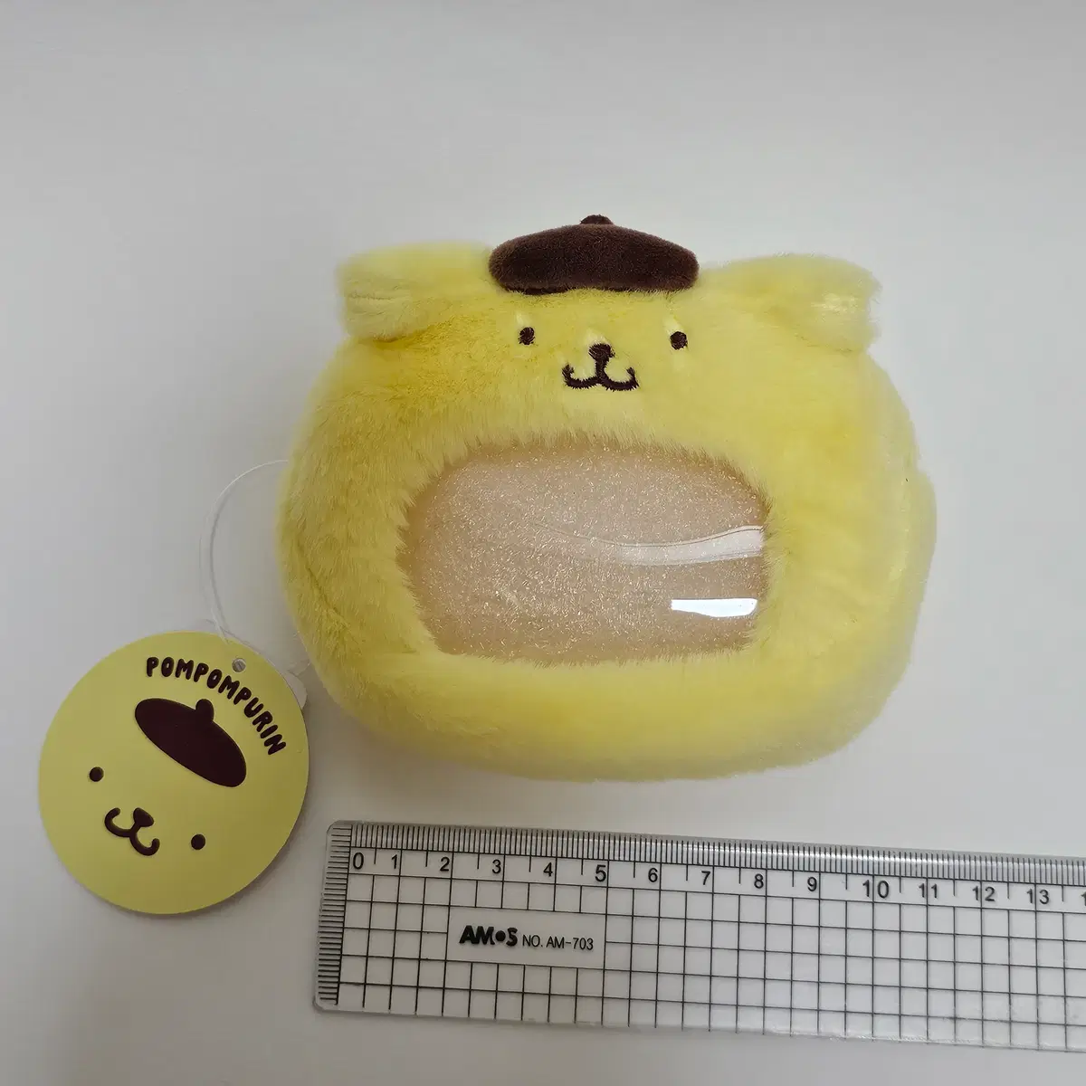 산리오 무뉴구루미 폼폼푸린 클리어 멀티 파우치 키홀더