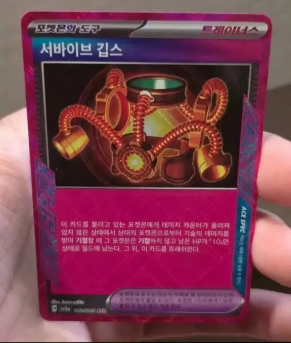 포켓몬 카드 서바이브 깁스 에이스스펙 A급