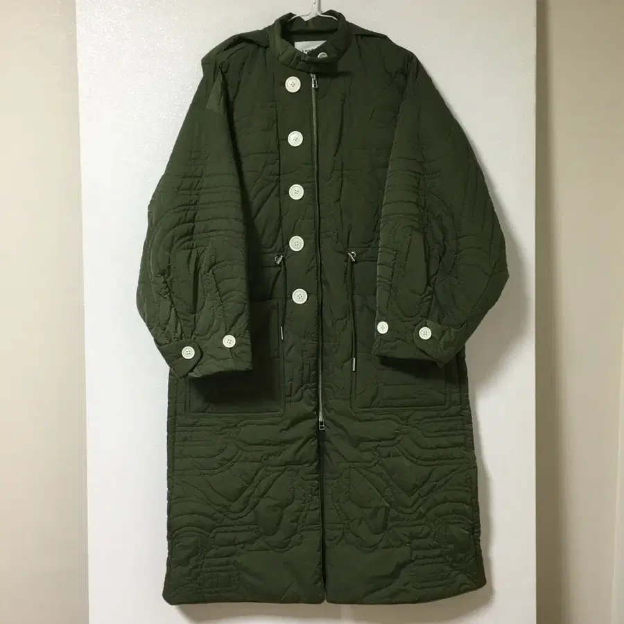 24FW ENFOLD 엔폴드 퀼팅 패딩 롱 코트 36