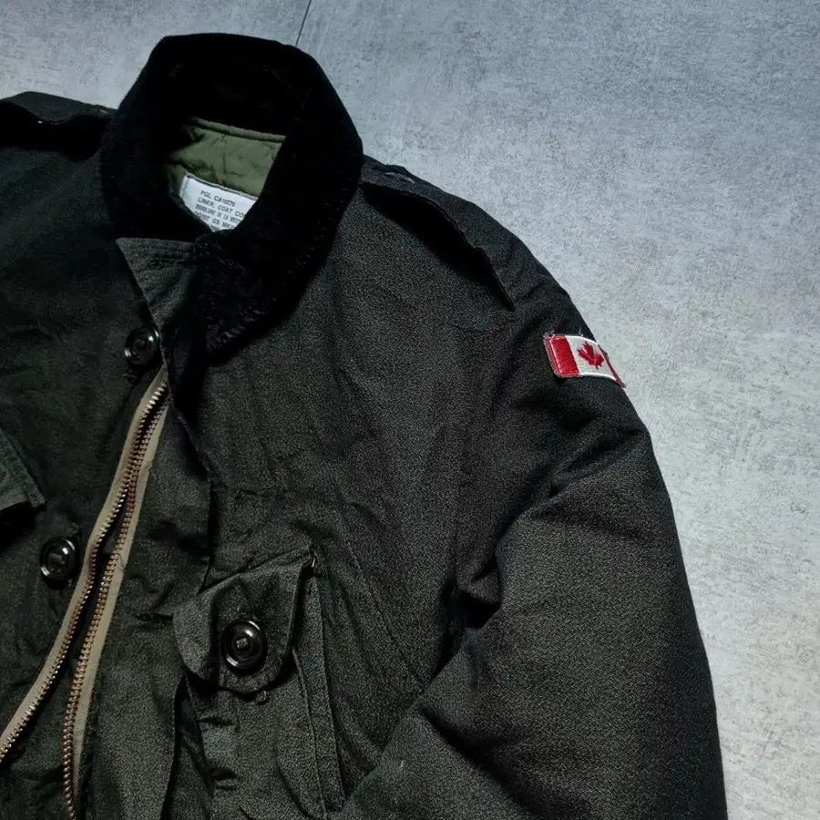 캐나다군 필드자켓 MK II M-R, BLK Over Dying 데드스탁
