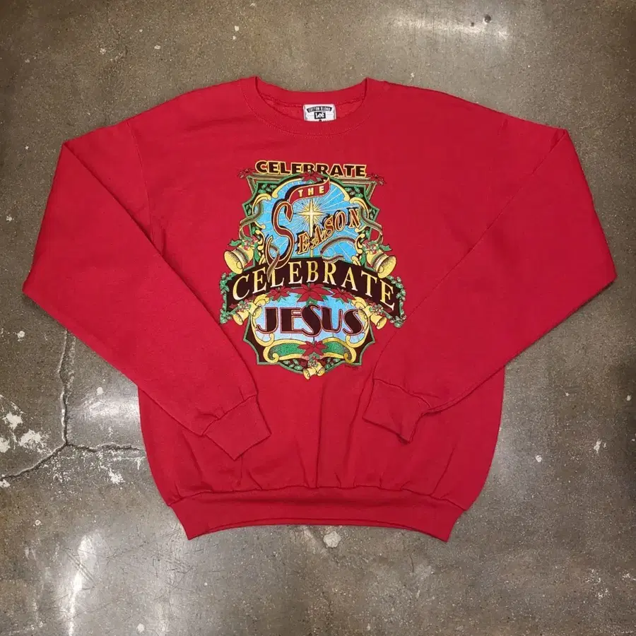 90s Made in USA 미국빈티지 Lee 프린팅 맨투맨