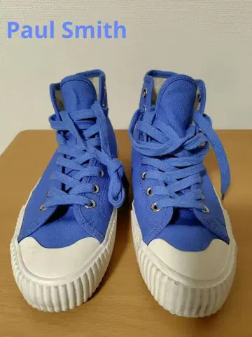 PS Paul Smith 해피 캔버스 스니커즈 블루