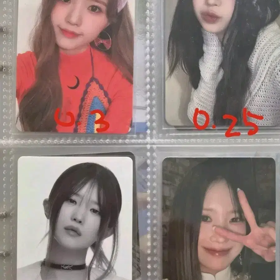 프로미스나인 송하영 포토카드