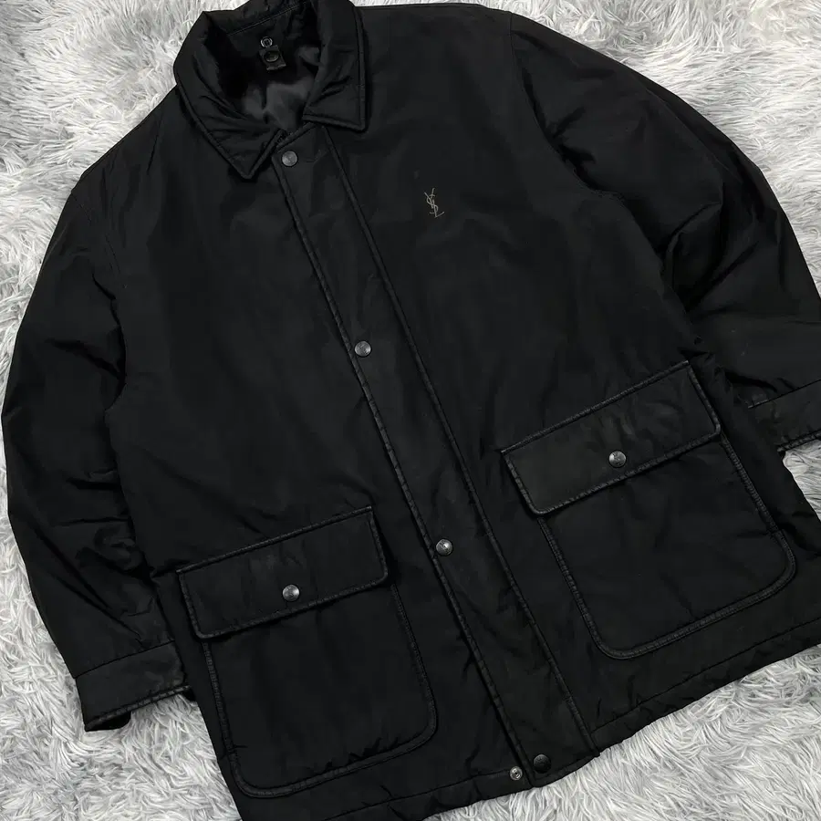 90s YSL 입생로랑 아카이브 코트 점퍼 5812