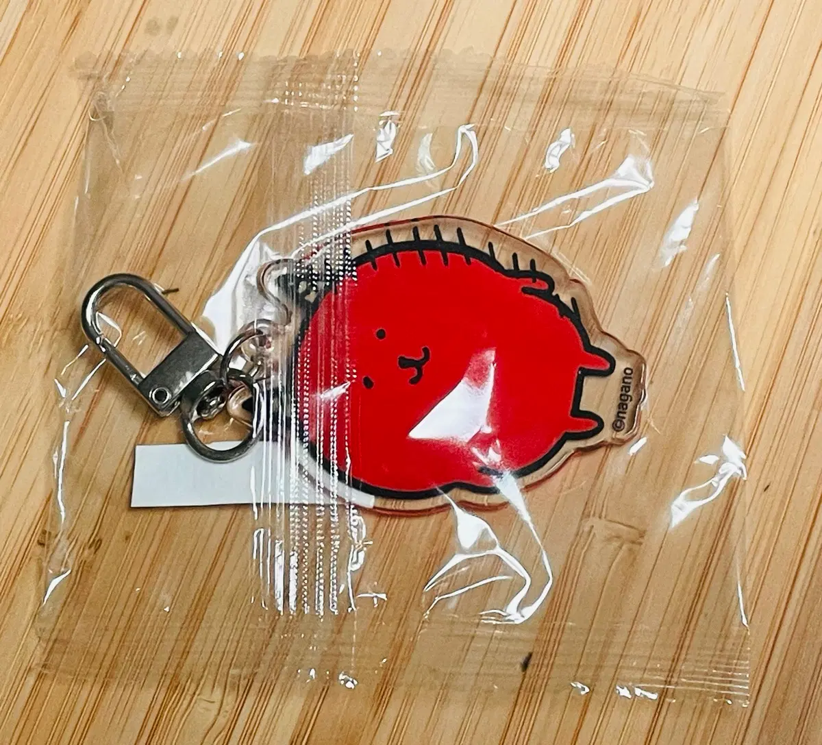 악마 오니 빨간 농담곰 아크릴 키링