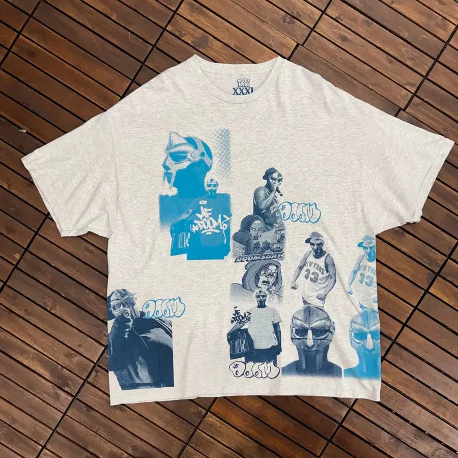 [3XL] trpt MF DOOM 빅사이즈 힙합 티셔츠