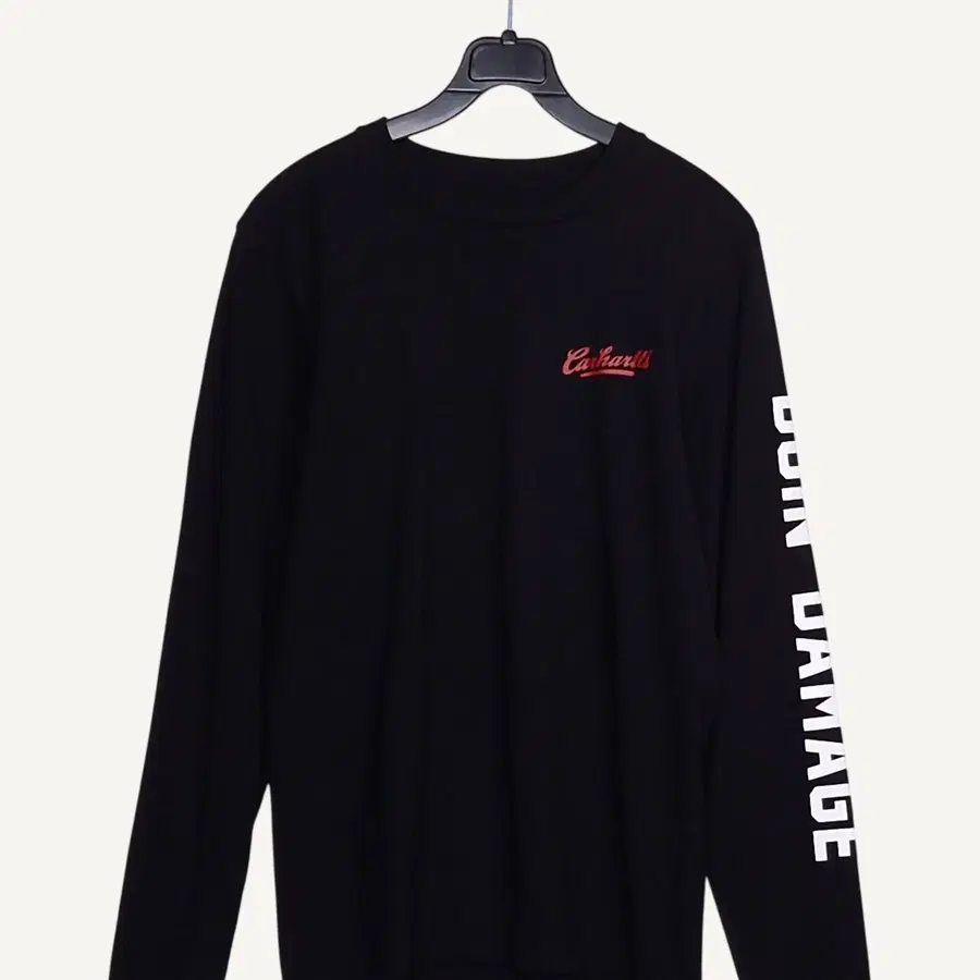 [가격인하]  칼하트 Carhartt 검정 긴팔티셔츠 S_A1104