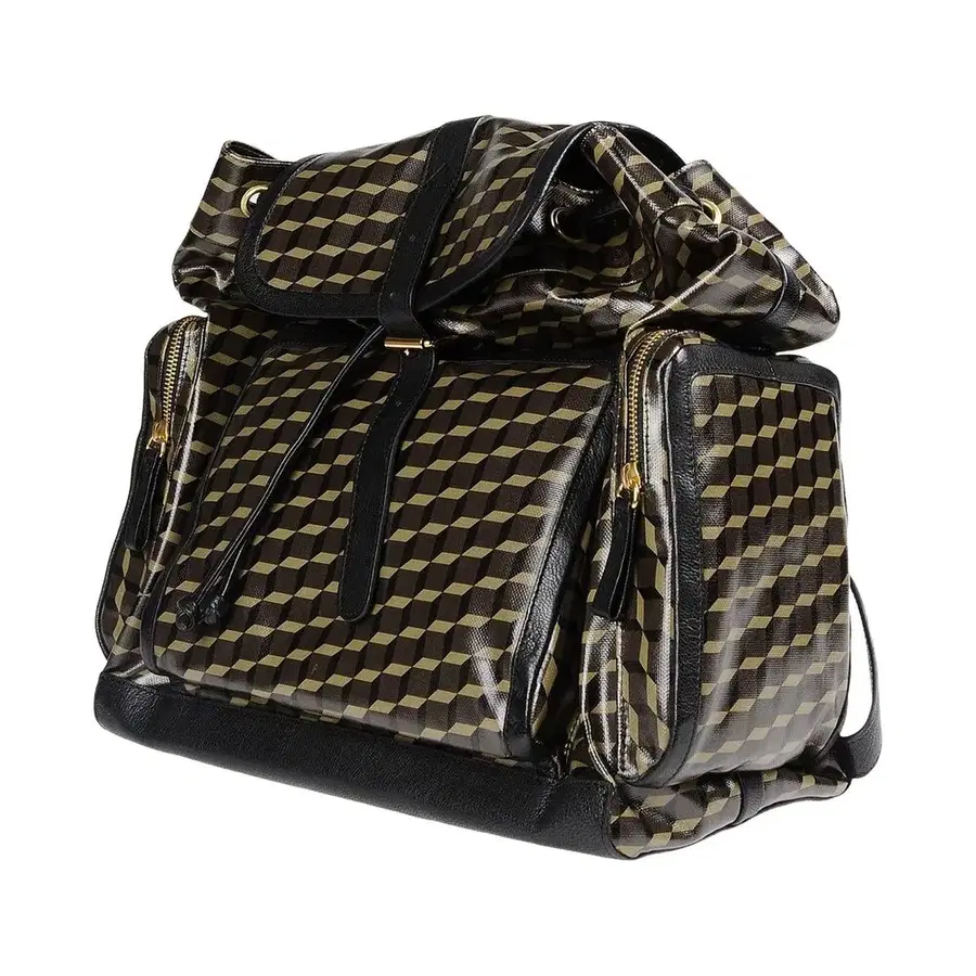 Pierre Hardy 3d Effect Cube Print Backpack