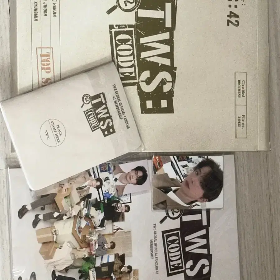 투어스 2기 멤버십 키트