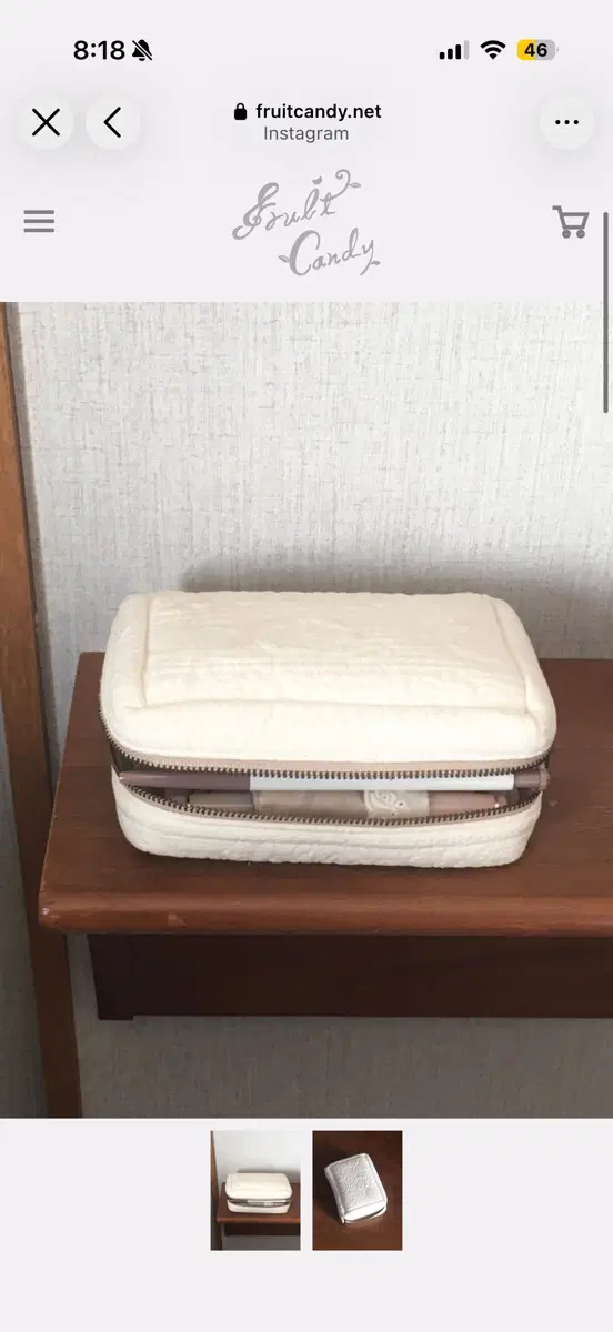 [구해요] 후르츠캔디 쉬폰 케이크 지퍼 다이어리