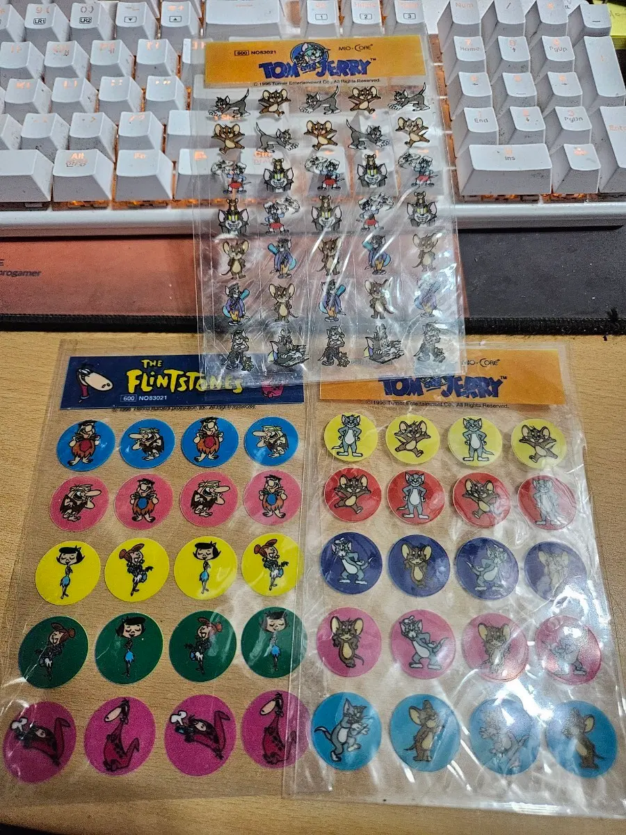 Mio core 프린스턴 톰과제리 스티커 #고전문구