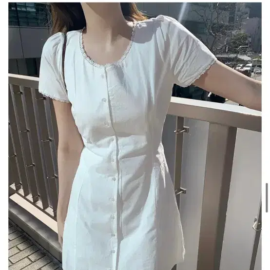 제니오 레아 미니 원피스 아이보리s