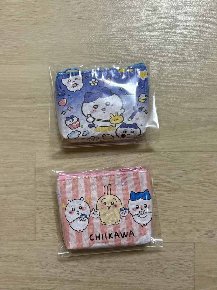 먼작귀 치이카와 우사기 하치와레 미니 파우치 키링 새상품