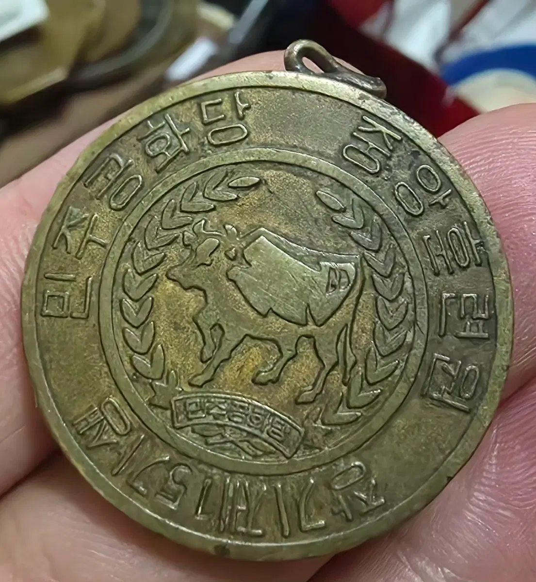 1968년 오래된 민주공화당 메달1점