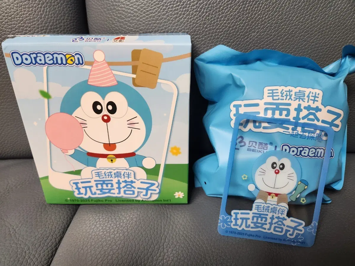 도라에몽 플러시 데스크메이트 인형