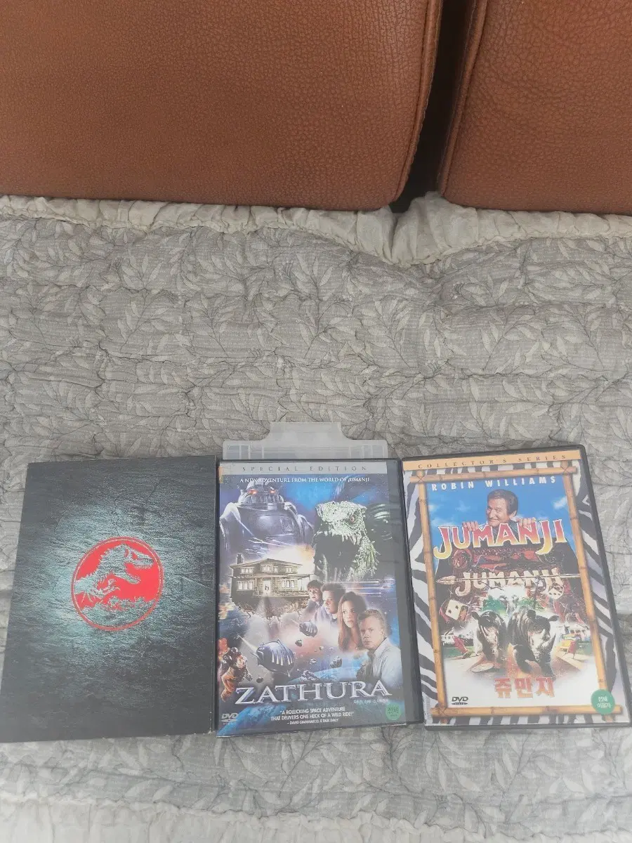 쥬만지 DVD / 자투라 DVD / 쥬라기공원 DVD 세트