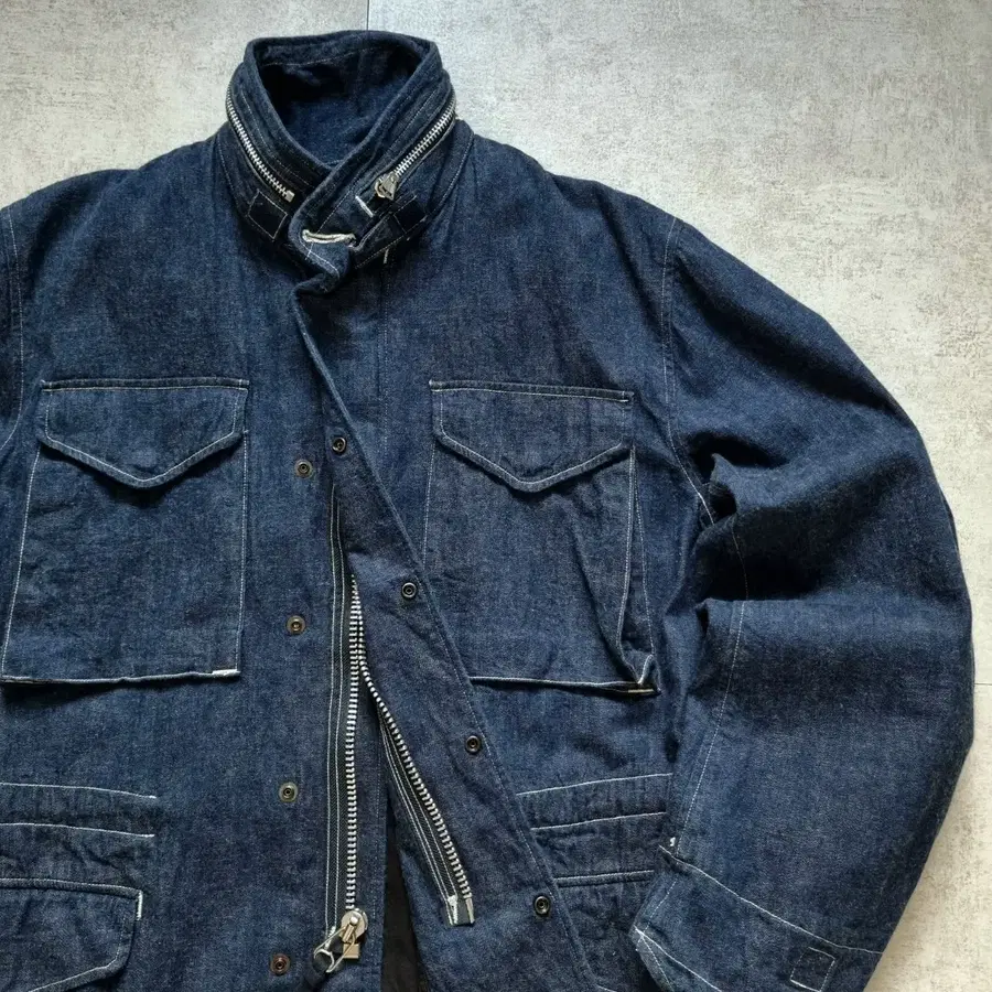 오어슬로우 데님 1st M-65 Field Jkt 2 sz [New]